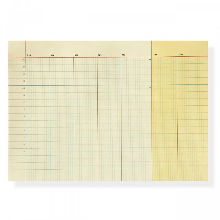 Paperways Weekly Planner Desk Notepad