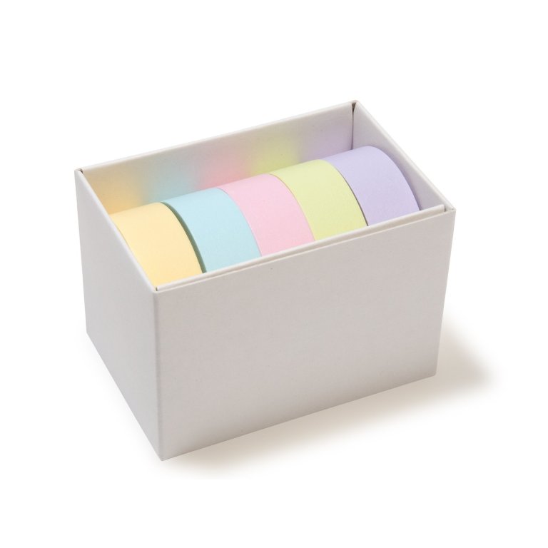 Mt Washi gift box masking tape, uni colour