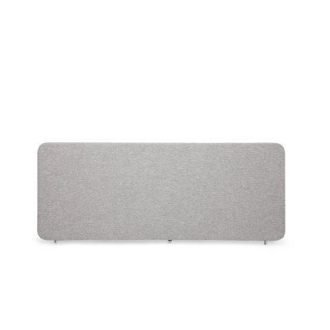 Modulor Tischtrennwand 140 x 51,5 x 2 cm, grau