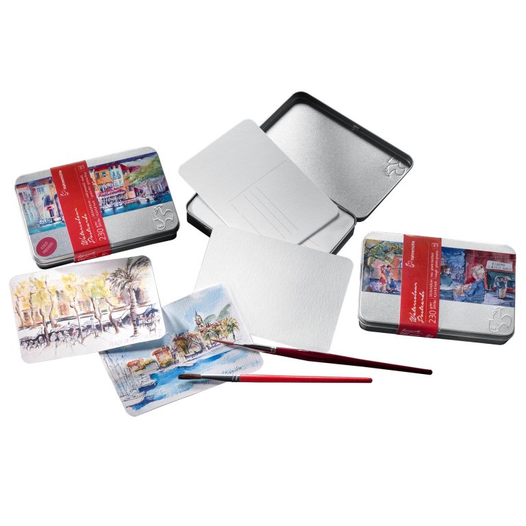 Hahnemühle Watercolour postcards, 230 g/m²