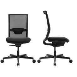 Silla de oficina Modulor con superficie de asiento móvil 3D