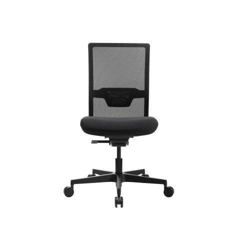 Modulor office chair with movable 3D seating surface 440-530, 485x430x600mm, soft rollers