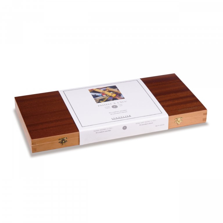 Sennelier Caja de madera para tizas pastel
