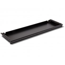 Modulor desk drawer, metal 850 x 45 x 265 mm, black (similar to RAL 9005)