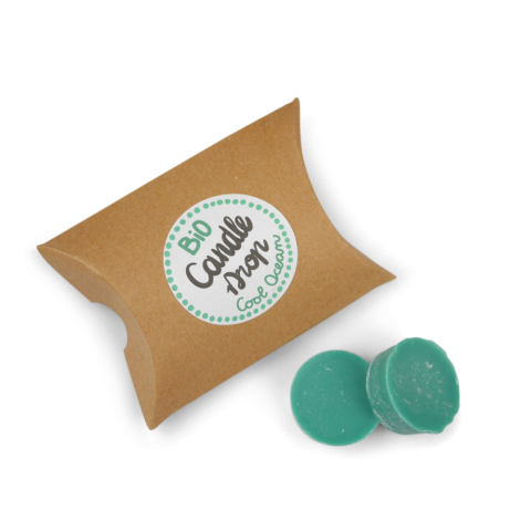 Fragancia para velas elaborada con cera de vela, "Candle Drop". 2 piezas, calidad ecológica, océano fresco
