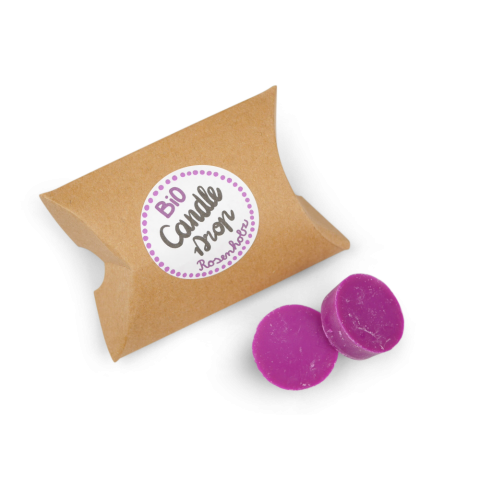 Fragancia para velas elaborada con cera de vela, "Candle Drop". 2 piezas, calidad ecológica, palisandro