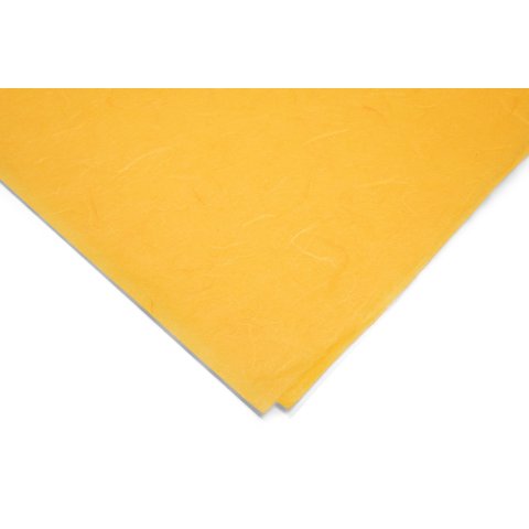 Carta in fibra di seta, fogli sheet, 25 g/m², 630 x 930, sun yellow