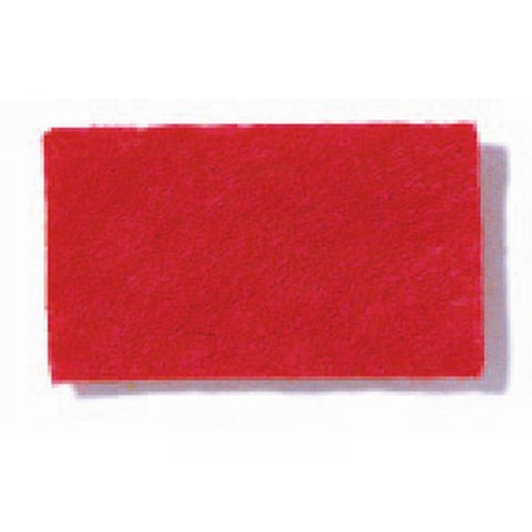 Artesanía y decoración de fieltro autoadhesivo, de color, en rollo ca.140 g/m², w =450, fire red (141)