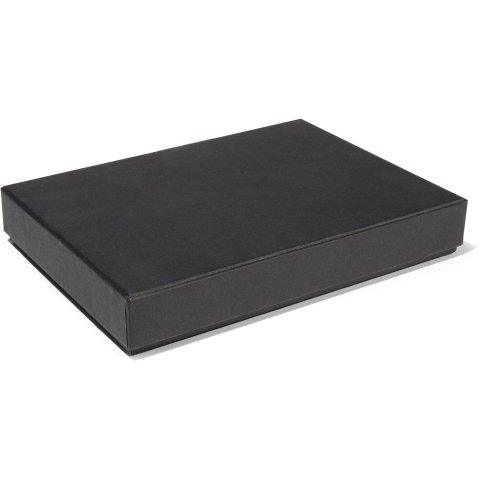 Caja para almacenaje, negra 35 x 162 x 229 mm, f. DIN A5