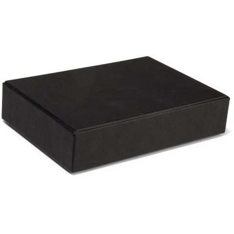 Caja para almacenaje, negra 35 x 162 x 114 mm, f. DIN A6