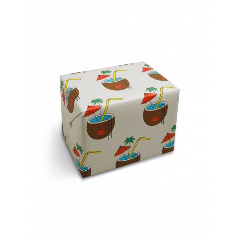 Redfries gift wrap paper 50 x 70,7 cm, Coconut dreams