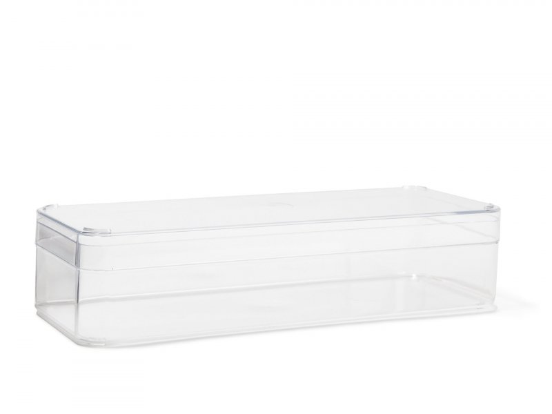 Buy Plastic boxes, transparent, rectangular online at Modulor