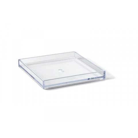 Palaset plastic trays, colourless tray (top) L-10, 140 x 140 x 23