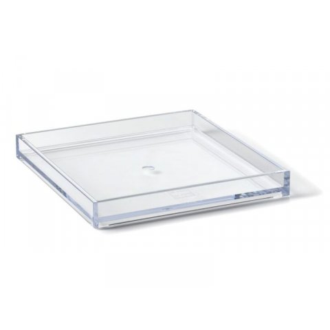 Palaset plastic trays, colourless tray P-12, 190 x 190 x 23