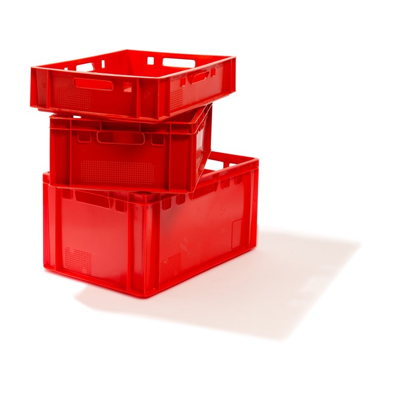 Fleischerkiste rot