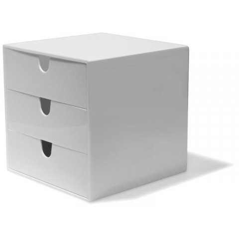 Palaset Schubladenbox, farbig Pala-Box P-03, 165x 165 x 165, opak, weiß