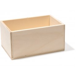 Modulor Kiste, Pappel Sperrholz klein, 142 x 187 x 285 mm, s = 10 mm