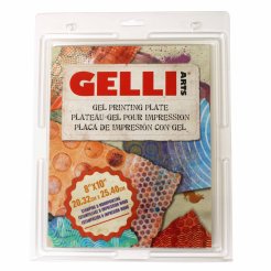Gelli Arts Gel Printing Plate for Monoprints transparent, 203 x 254 mm