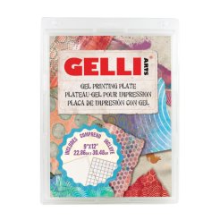 Gelli Arts Gel Druckplatte für Monoprints transparent, 229 x 305 mm