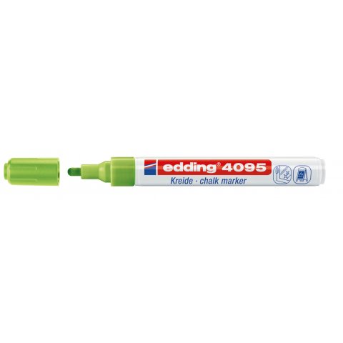 Edding chalk marker pen, round tip 2-3 mm (4095), light green