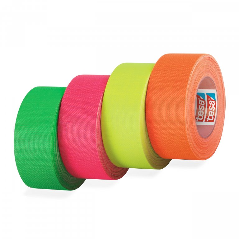 Tesa nastro tessuto tesaband neon tape tesaband small roll