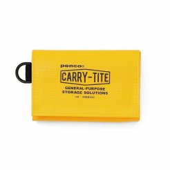 Carry Tite borsa porta utensili, piccola 14 x 10 x 1 cm, con chiusura in velcro, giallo