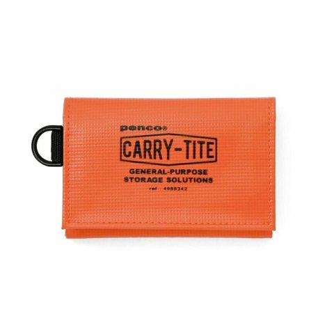 Carry Tite Utensilienbeutel, small 14 x 10 x 1 cm, mit Klettverschluss, orange
