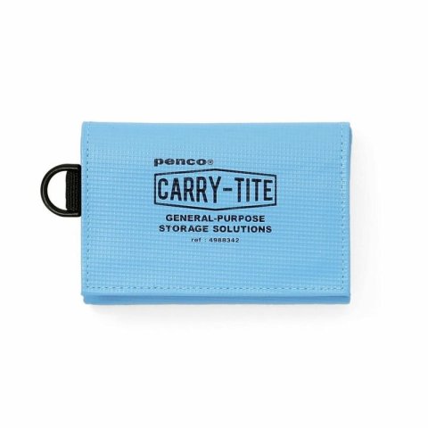 Carry Tite borsa porta utensili, piccola 14 x 10 x 1 cm, con chiusura a velcro, blu chiaro