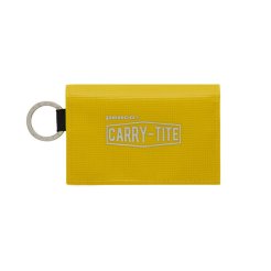 Carry Tite borsa porta utensili, piccola, 11 x 8 x 2 cm, con chiusura a velcro, giallo