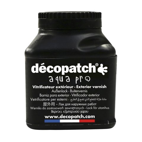 Décopatch, Lacca Barattolo, 180 ml, seta opaca, vernice per esterni