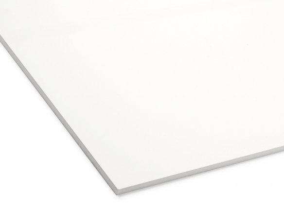 Stadur Viscom Fix lightweight foam sheet, self-adhes.,white (custom cutting available)