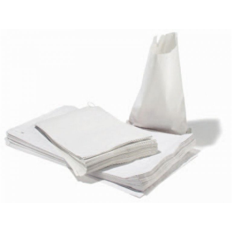 Flat bag cellulose, white