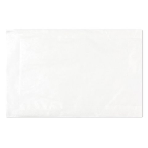 Flat bag glassine paper, translucent, colourless 63 x 93 mm, 10 pieces