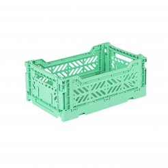 Aykasa folding box, mini 27 x 17 x 11 cm, PP, mint