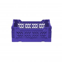 Aykasa folding box, mini 27 x 17 x 11 cm, PP, sax blue