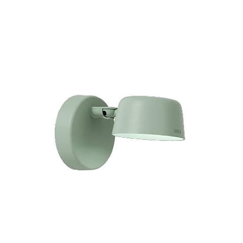 Lampada a parete Luxo Motus Wall, da fioca a calda 8,46 W, 2,7-4k K, 810 lm, CRI&gt;90, verde brillante