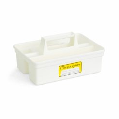 Penco caja de herramientas Storage Caddy, portátil, grande 25 x 17,4 x 11,8 cm, blanco
