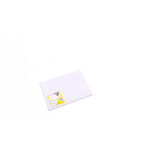 Zeichenkarton weiß, glatt 150 g/m², säurefrei, 210 x 297 DIN A4, 25 Blatt