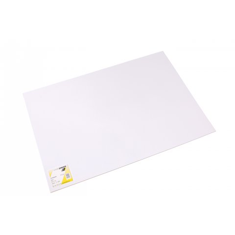 Zeichenkarton weiß, glatt 200 g/m², säurefrei, 594 x 841 DIN A1, 10 Blatt