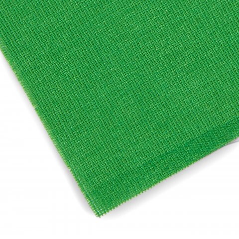 Greenscreen Film- und Fotohintergrund Rips (Viscose), 165 g/m², B1, gerollt, b = 1300 mm