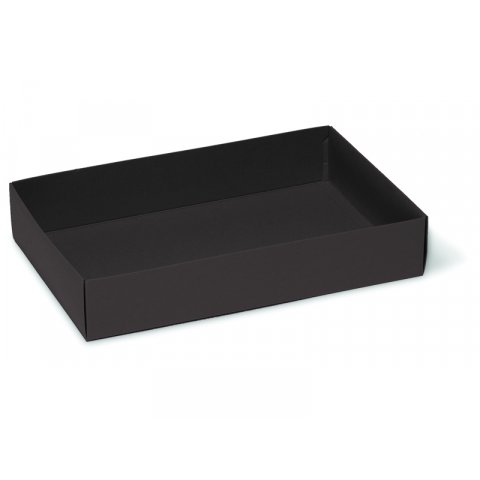 Buntbox gift box, rectangular UPPER PART, size S, graphite