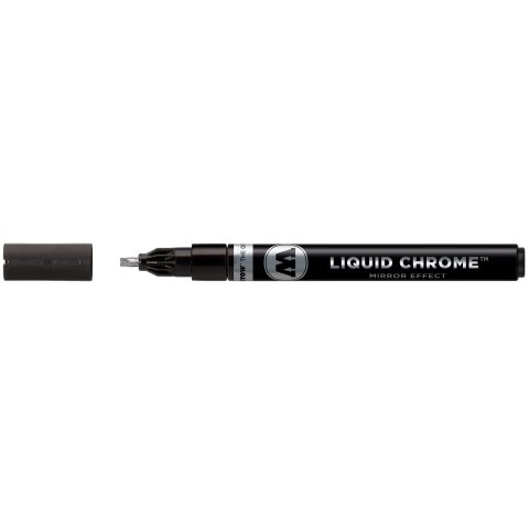 Molotow Liquid Chrome Marker Strichstärke 3 mm, Calligraphy-Tip, chrom
