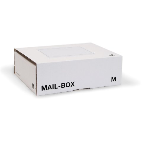 Caja de envío Mailbox, blanca 332 x 250 x 110 (M)