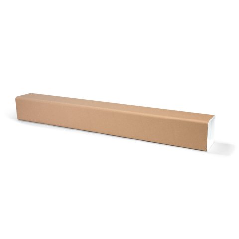 Square shipping tubes, brown 125 x 125 x 3.5  l=1030 (up to A0+)