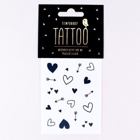 Temporary Tattoo Herzensammlung