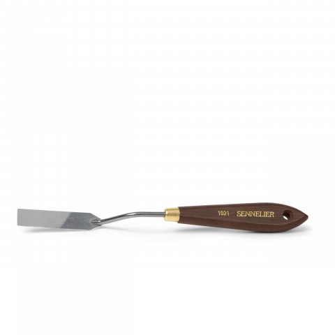 Painting knife with wooden handle No. 1021, l = 290 mm, square