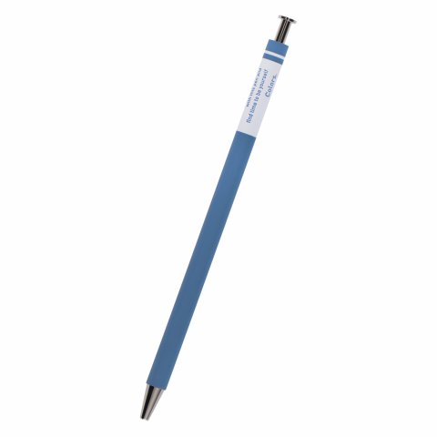 Colori della penna gel Mark'Style fusto blu, colore dei caratteri nero