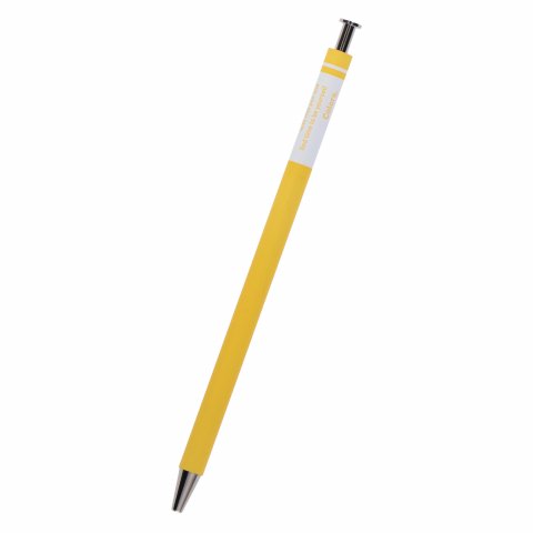 Mark'Style Gelschreiber Colors gelber Schaft, Schriftfarbe schwarz