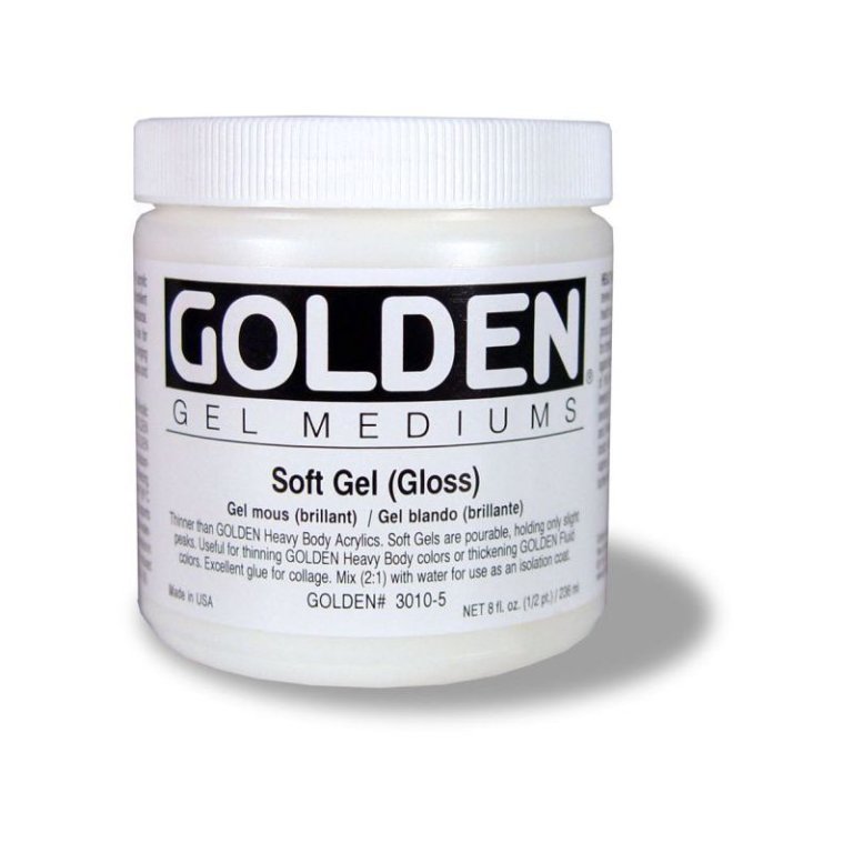 Golden farbverlängerndes Malgel Soft, cremig