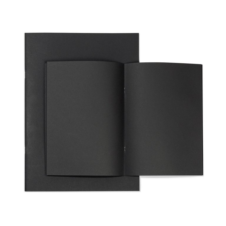 Seawhite Skizzenheft schwarz 140 g/m²